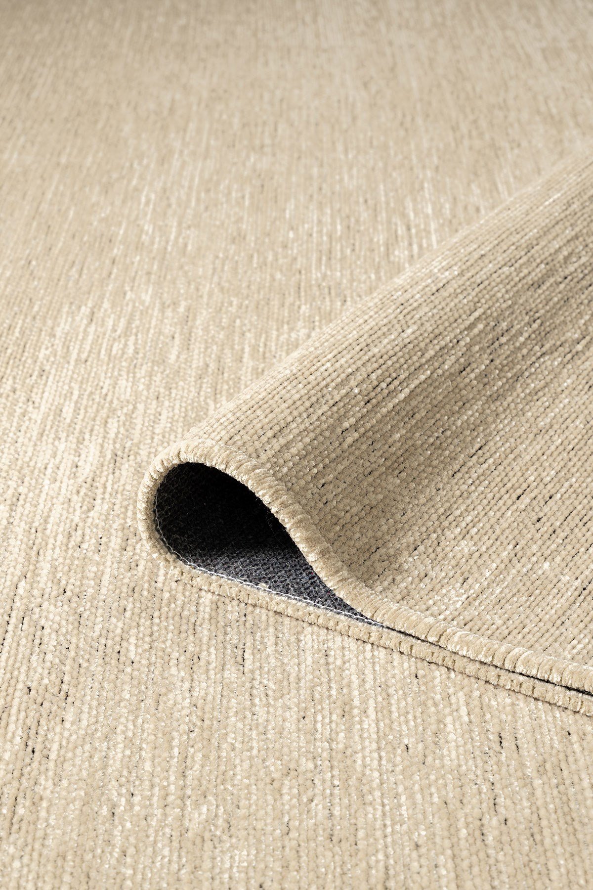 Valerıa VLR01B Bej Dekoratif Şönil Kilim Modern Desen Yıkanabilir Yumuşak Kaymaz Taban Halı Yolluk