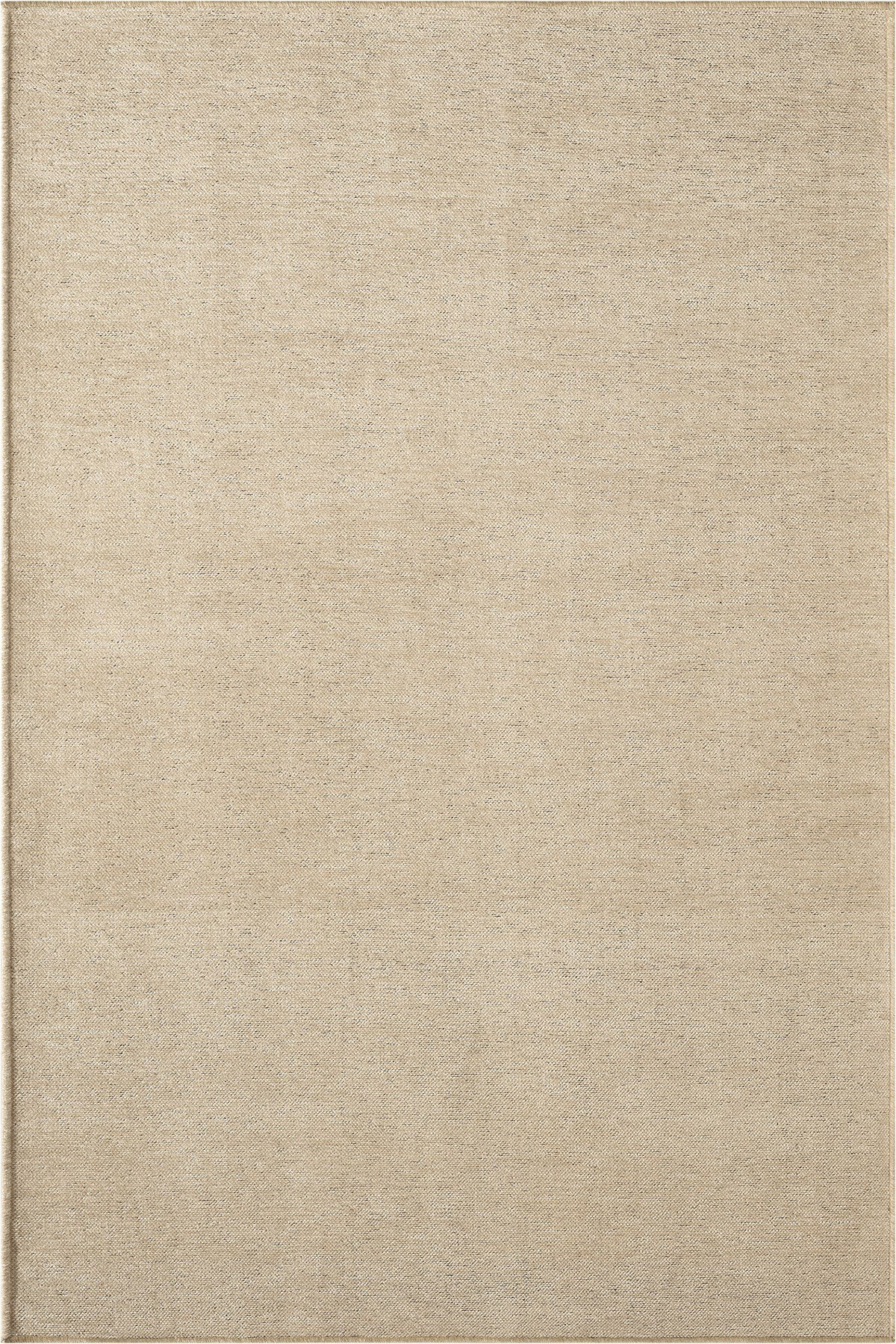 Valerıa VLR01B Bej Dekoratif Şönil Kilim Modern Desen Yıkanabilir Yumuşak Kaymaz Taban Halı Yolluk