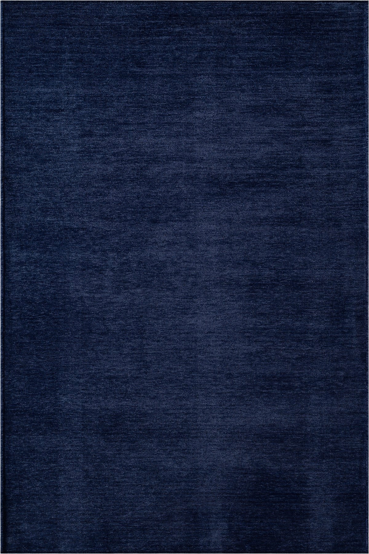 Valerıa VLR01N Lacivert Dekoratif Şönil Kilim Modern Desen Yıkanabilir Yumuşak Kaymaz Taban Halı