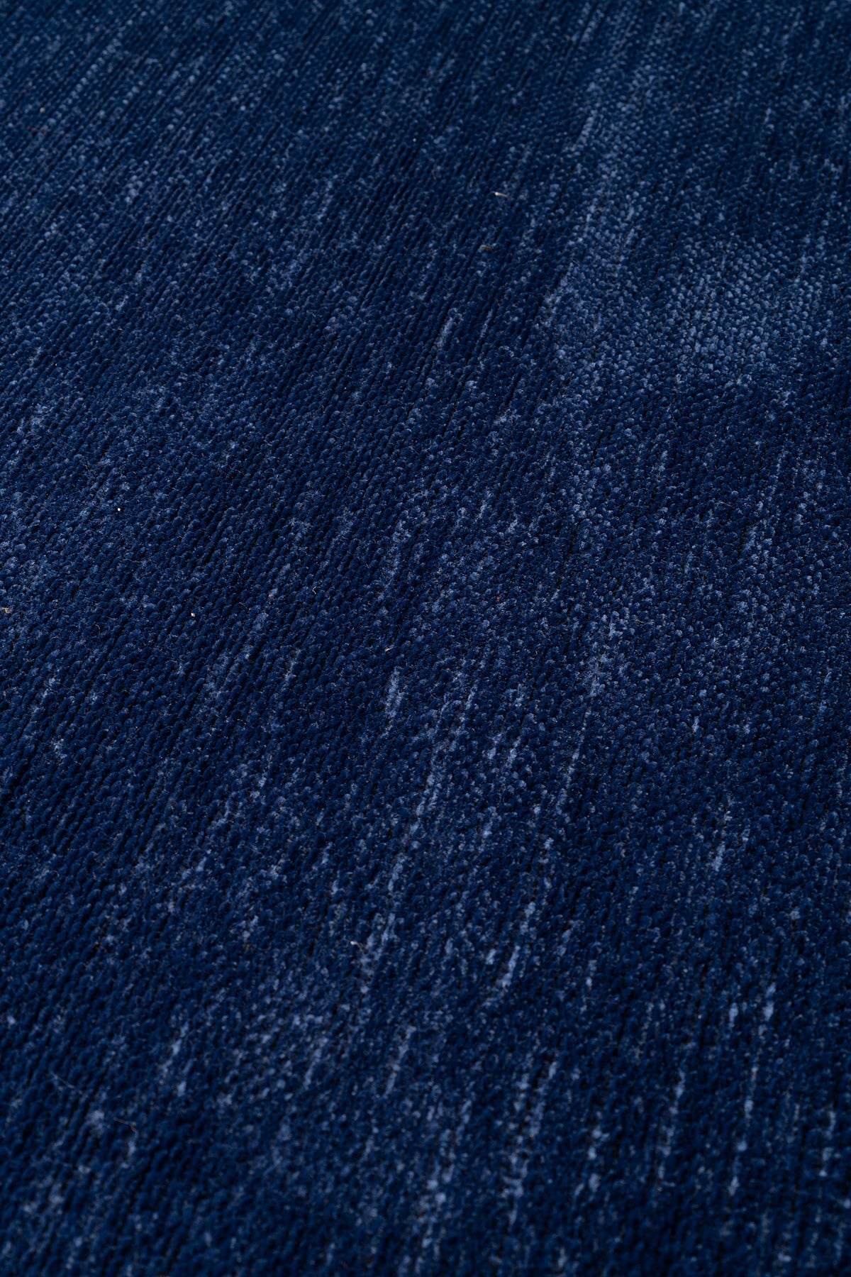 Valerıa VLR01N Lacivert Dekoratif Şönil Kilim Modern Desen Yıkanabilir Yumuşak Kaymaz Taban Halı