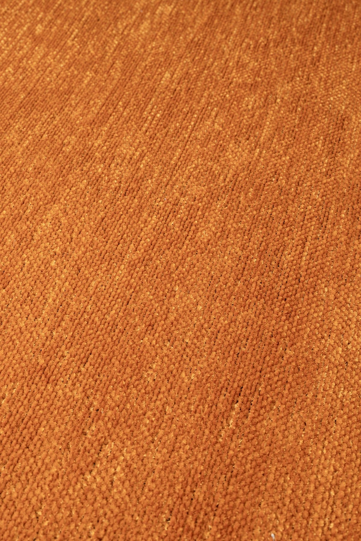 Valerıa VLR01T Turuncu Dekoratif Şönil Kilim Modern Desen Yıkanabilir Yumuşak Kaymaz Taban Halı