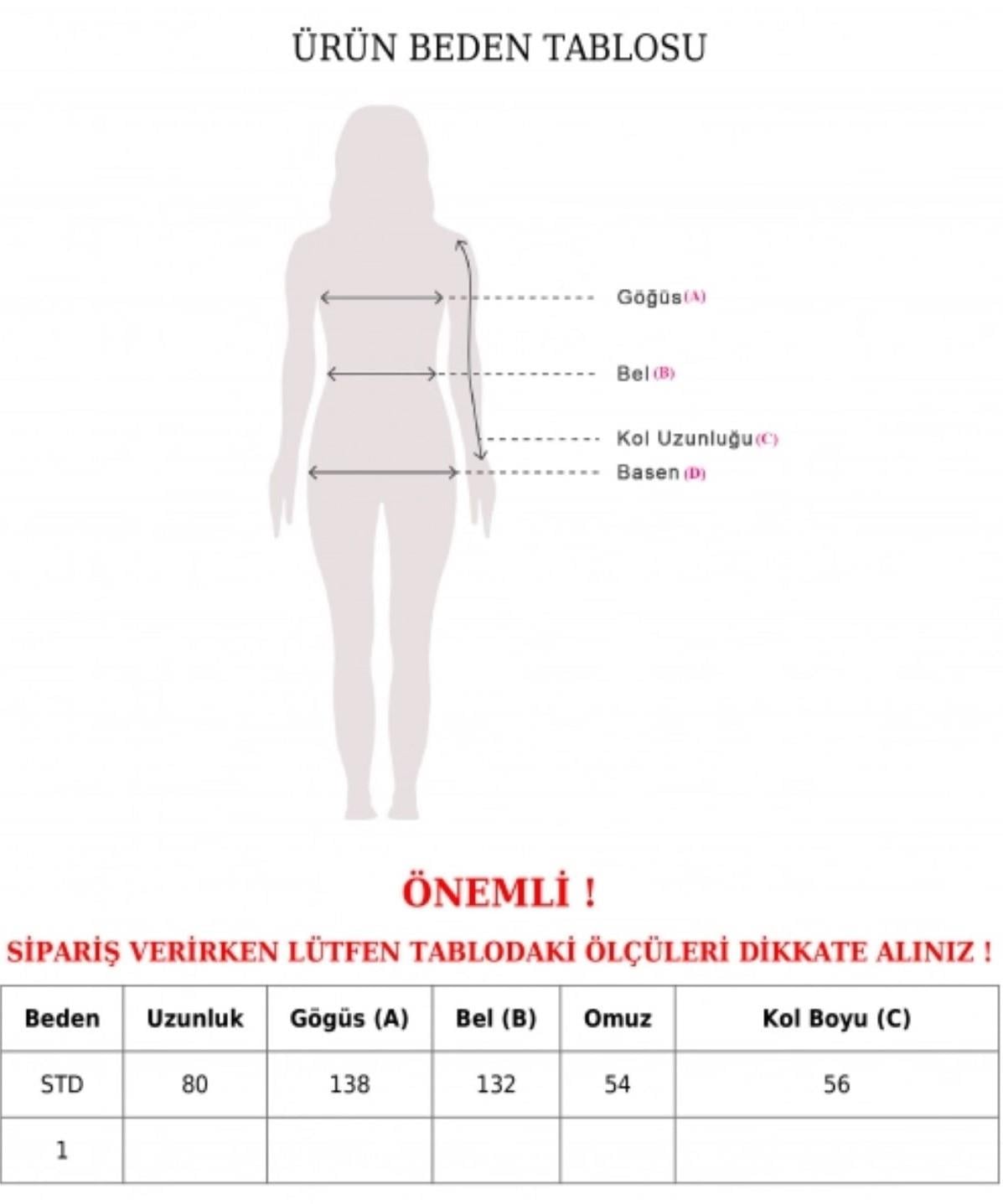  Renkli Kareli Balon Kol Bisiklet Yaka Triko Tunik -Fuşya