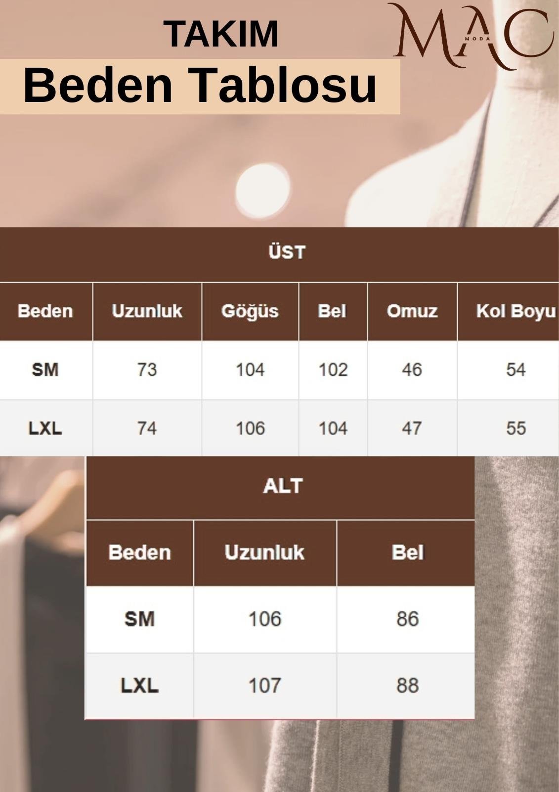 Arkası Uzun Yırtmaçlı Scuba Takım