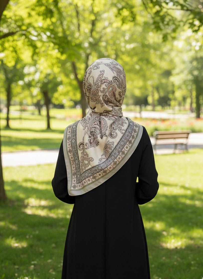 Çalıkuşu Desenli Pamuklu Şal