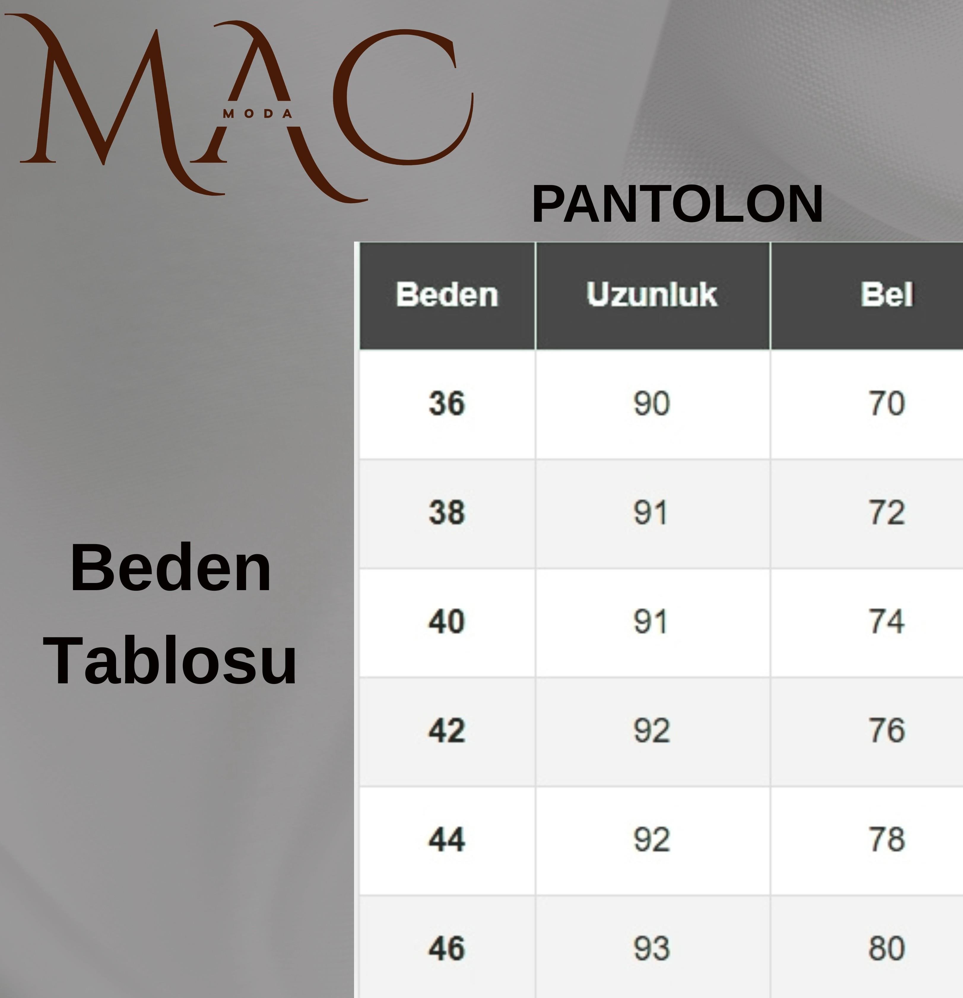 Cep Detaylı Yüksek Bel Pantolon