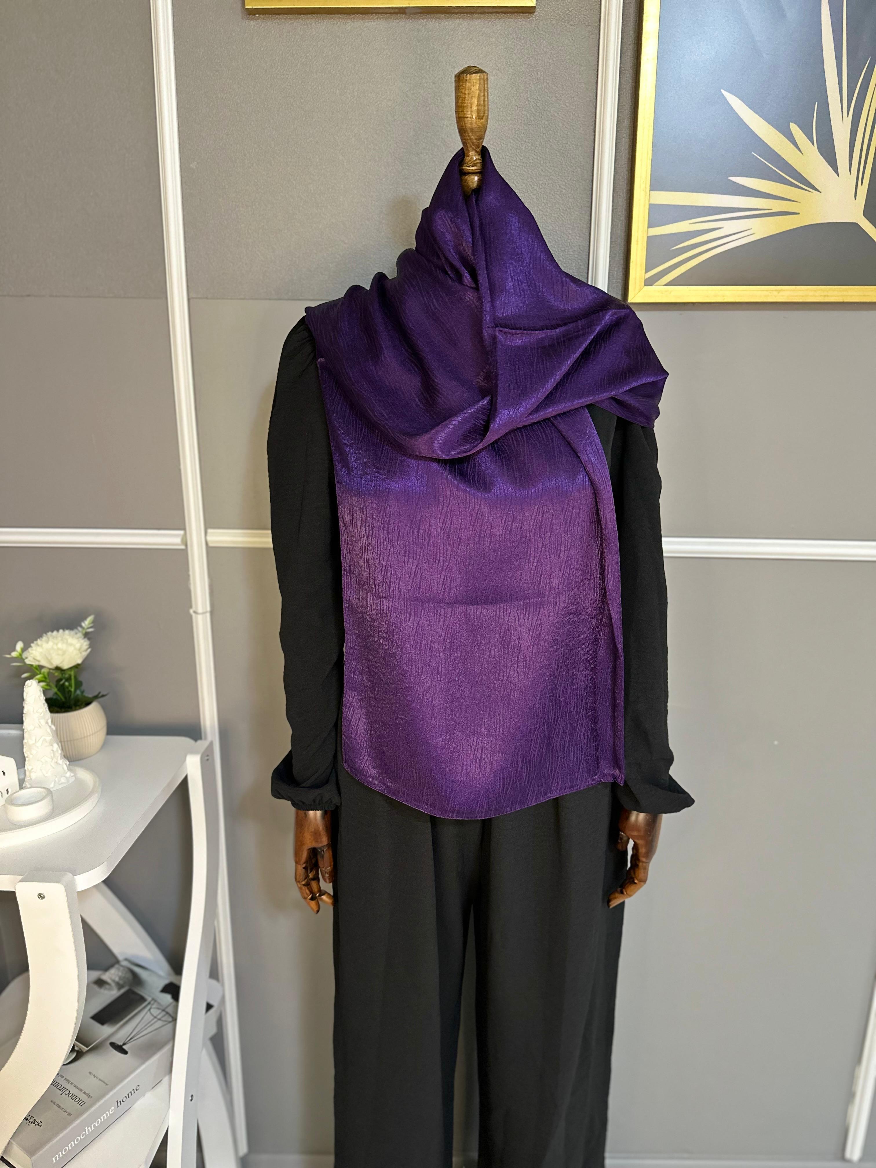 Jakar Cam Kırığı Desenli Tesettür Şal