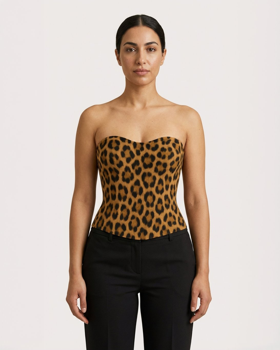MI9155007-LEOPAR MI Emay 9155 Terletici Büstiyer-Terletici Korse