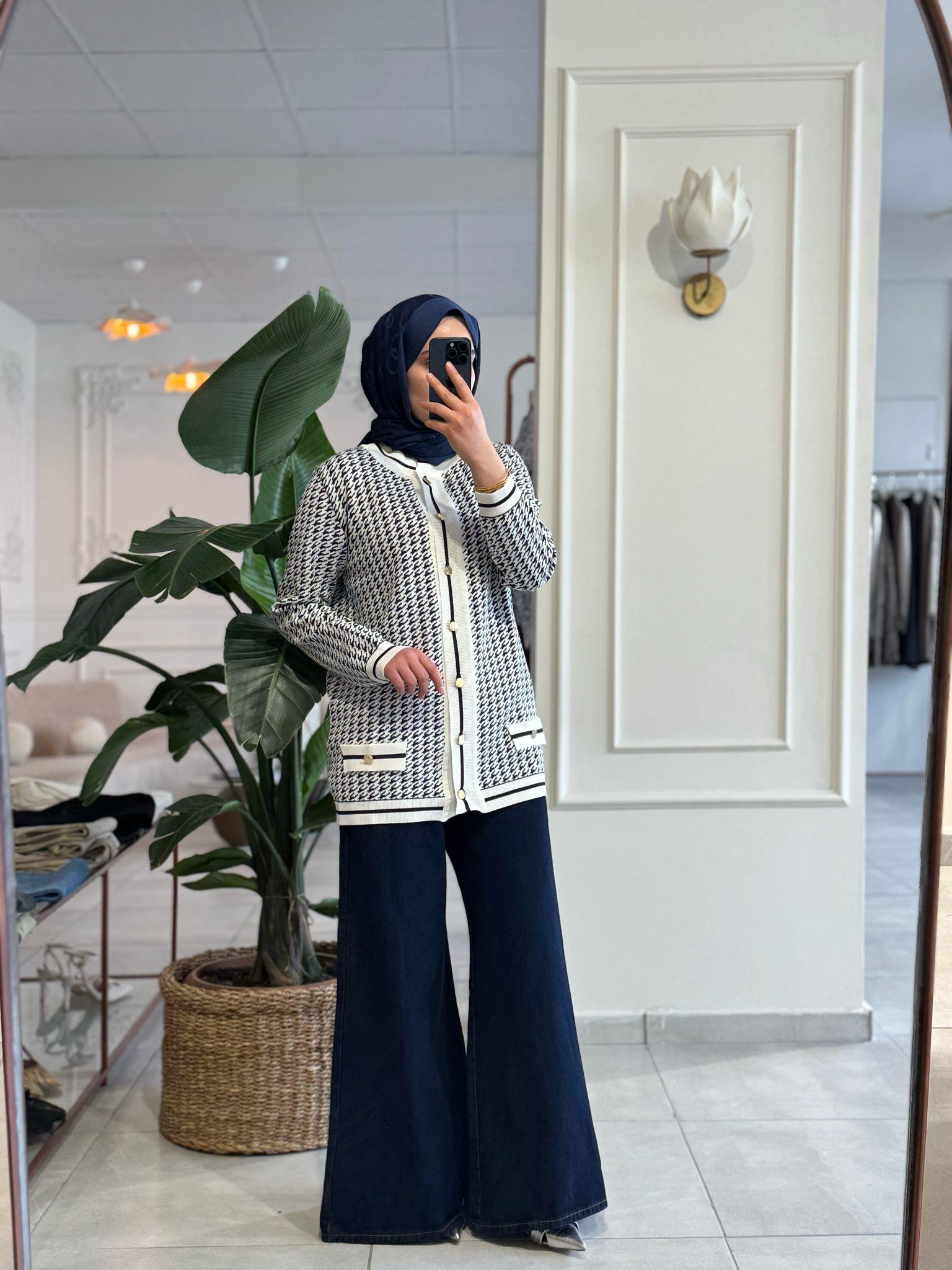BEYS KAZAYAK TRİKO CEKET/LACİVERT/1