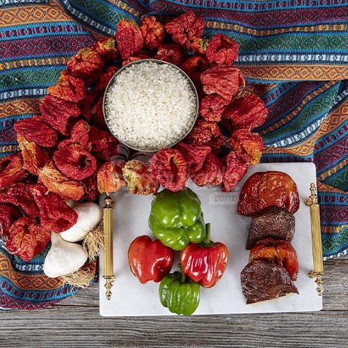 Dolmalık Tatlı Kuru Biber 1 Bağ(23-25 adet)