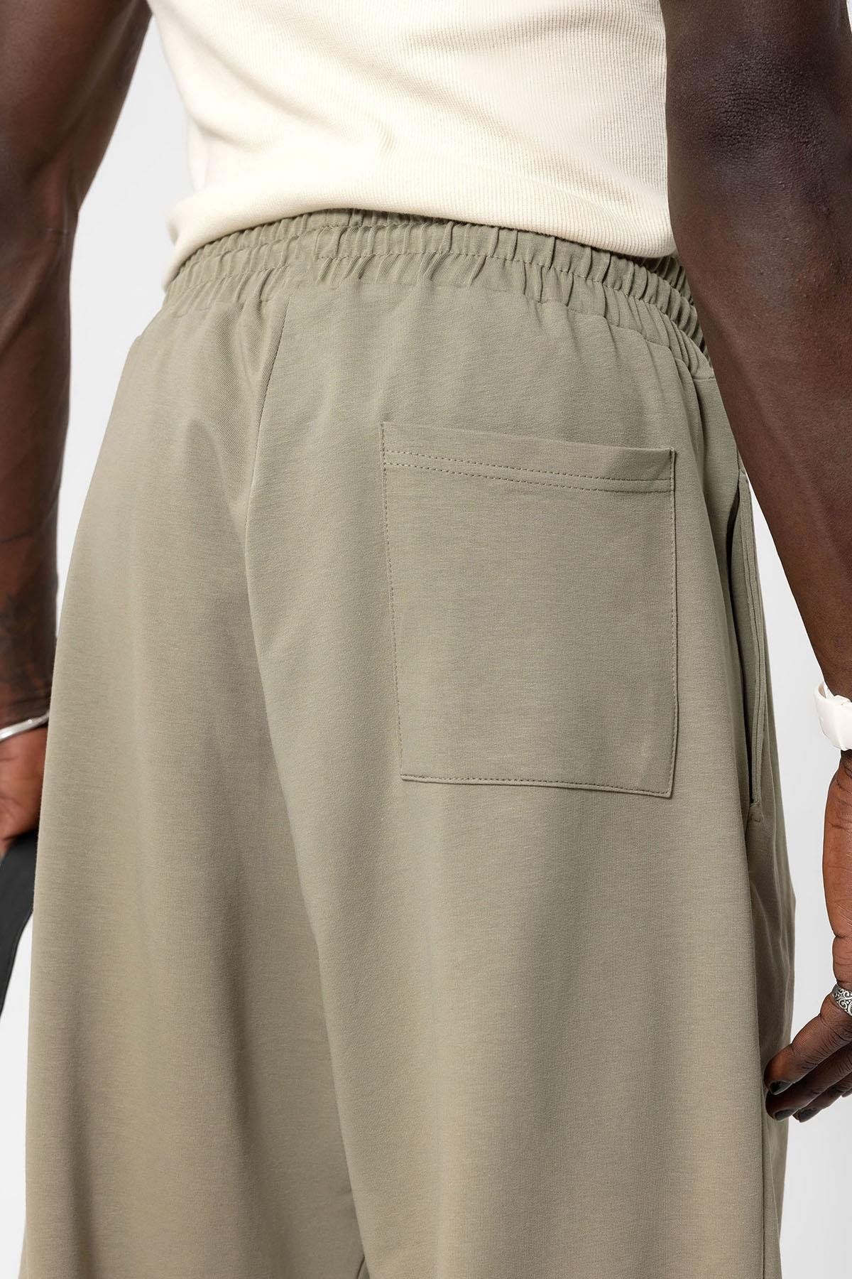 Basic Baggy Eşofman alt Haki