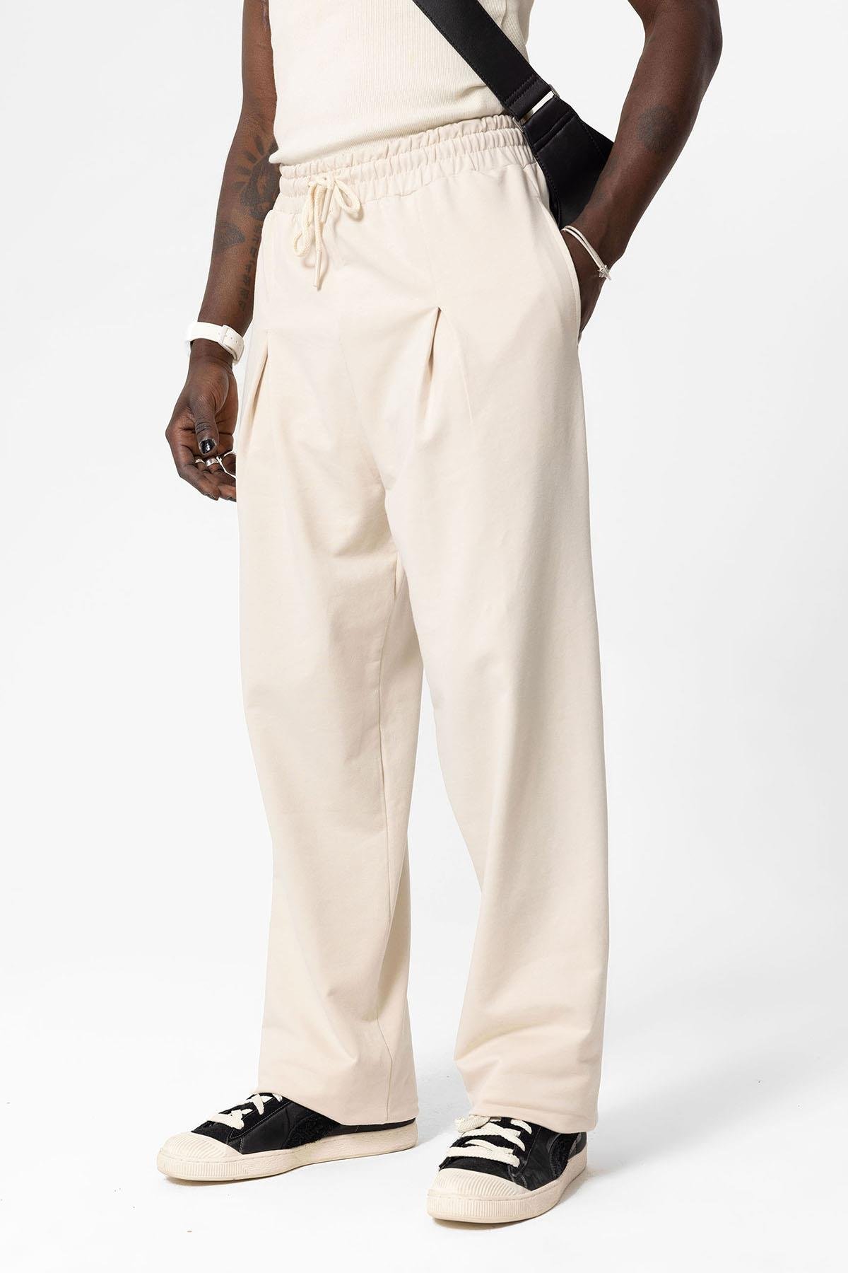 Basic Baggy Eşofman alt Taş