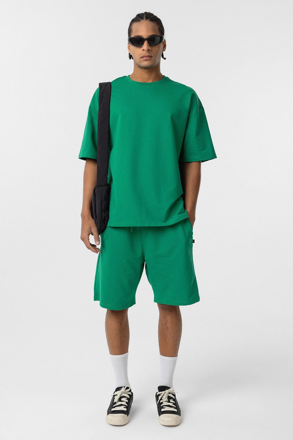 Basic Oversize Şort Takım Benetton