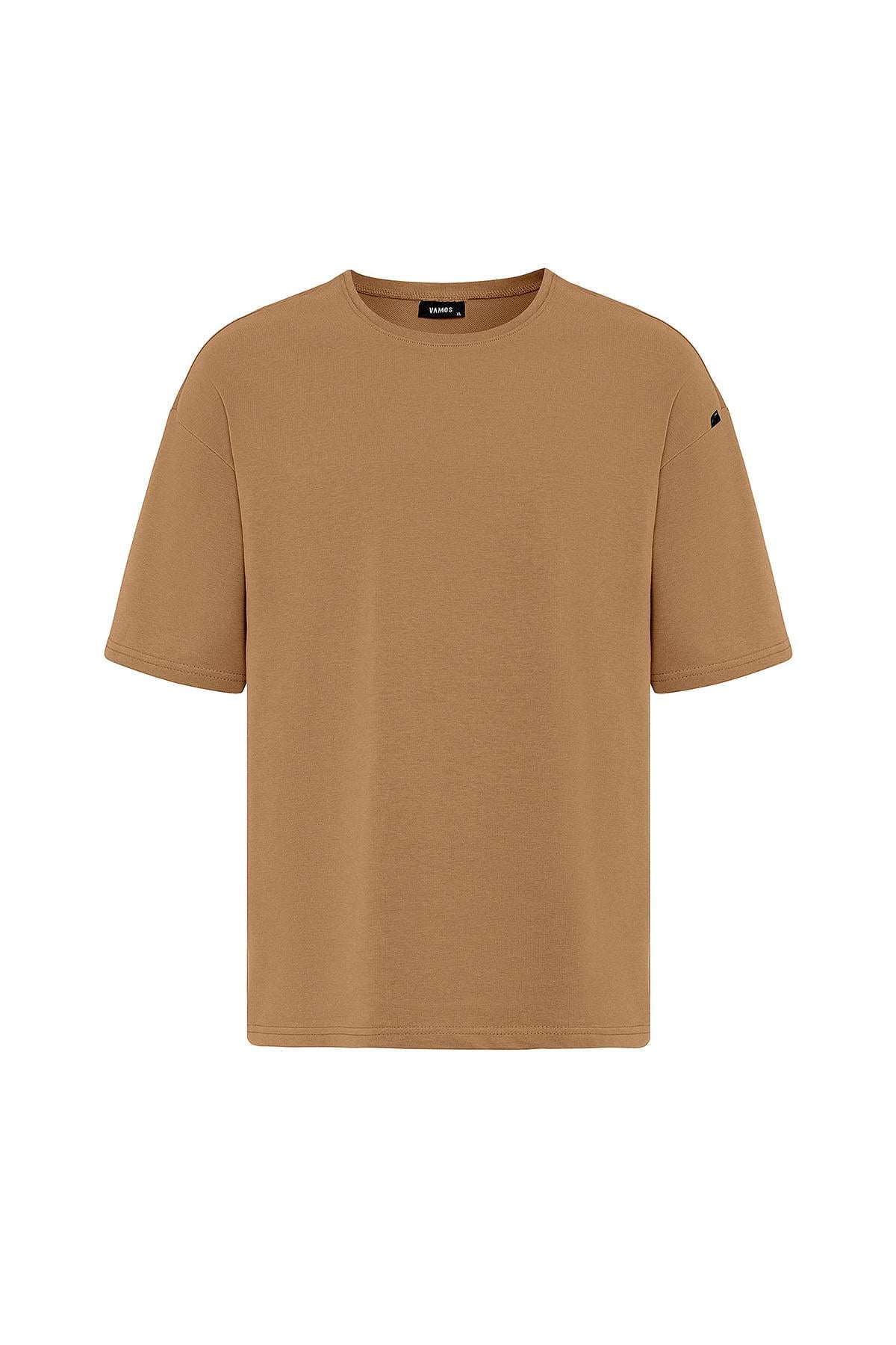 Basic Oversize Şort Takım Taba