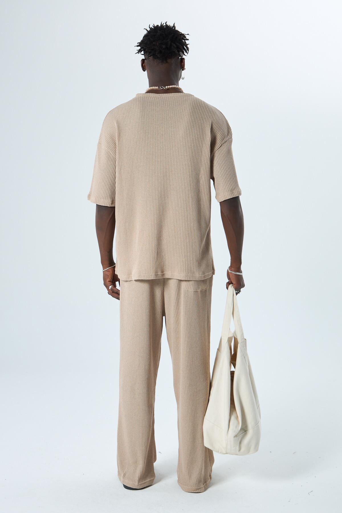 Basıc Oversize Takım Vizon