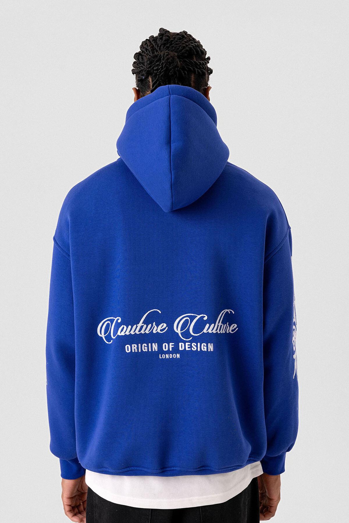 Desenli Oversize Sweatshirt Saks