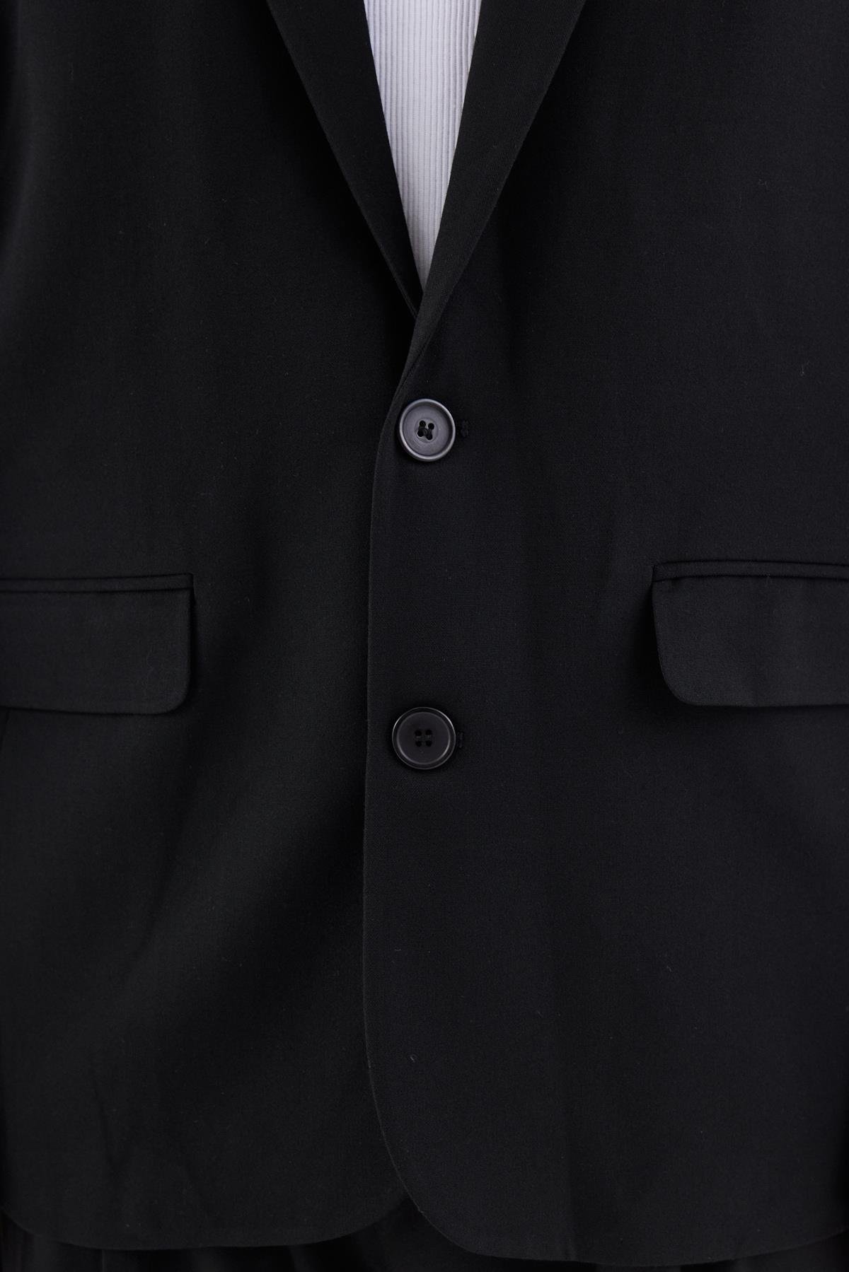 Klasik Oversize Takım Elbise Siyah