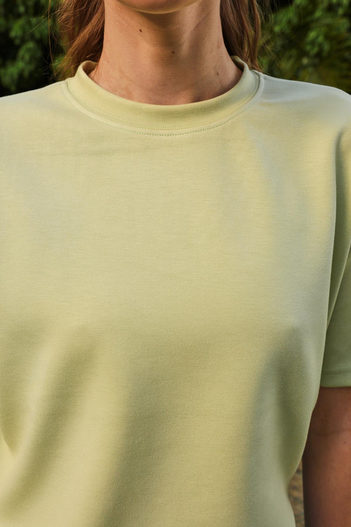 Amore Basic T-shirt  Yeşil
