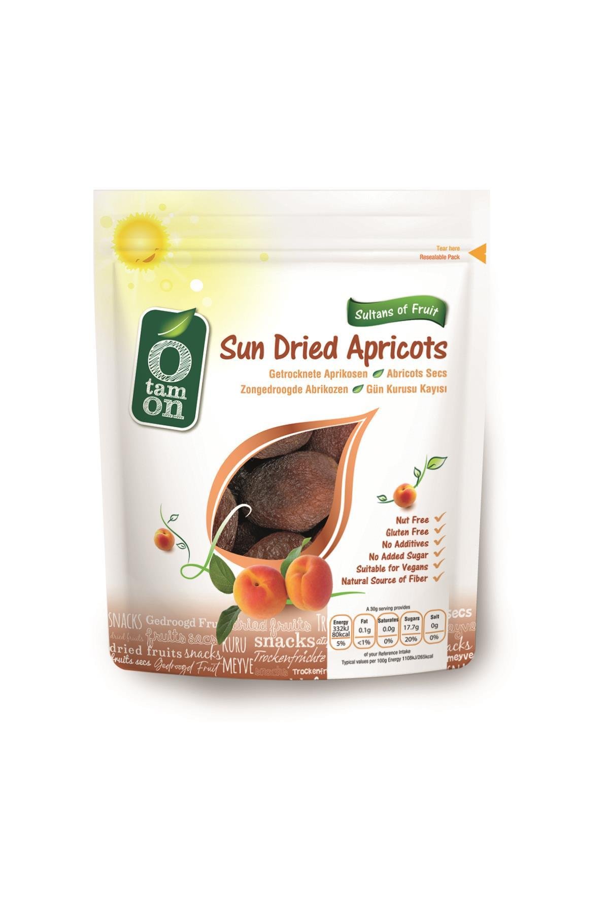 Otamon Gün Kurusu Kayısı 150g