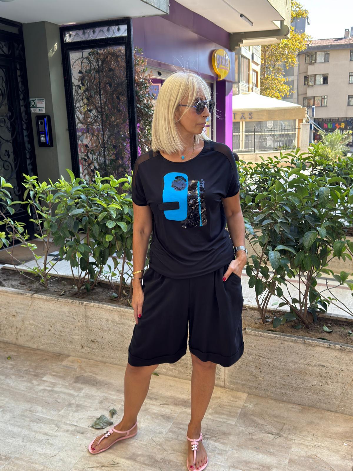 00705 BLUZ Siyah