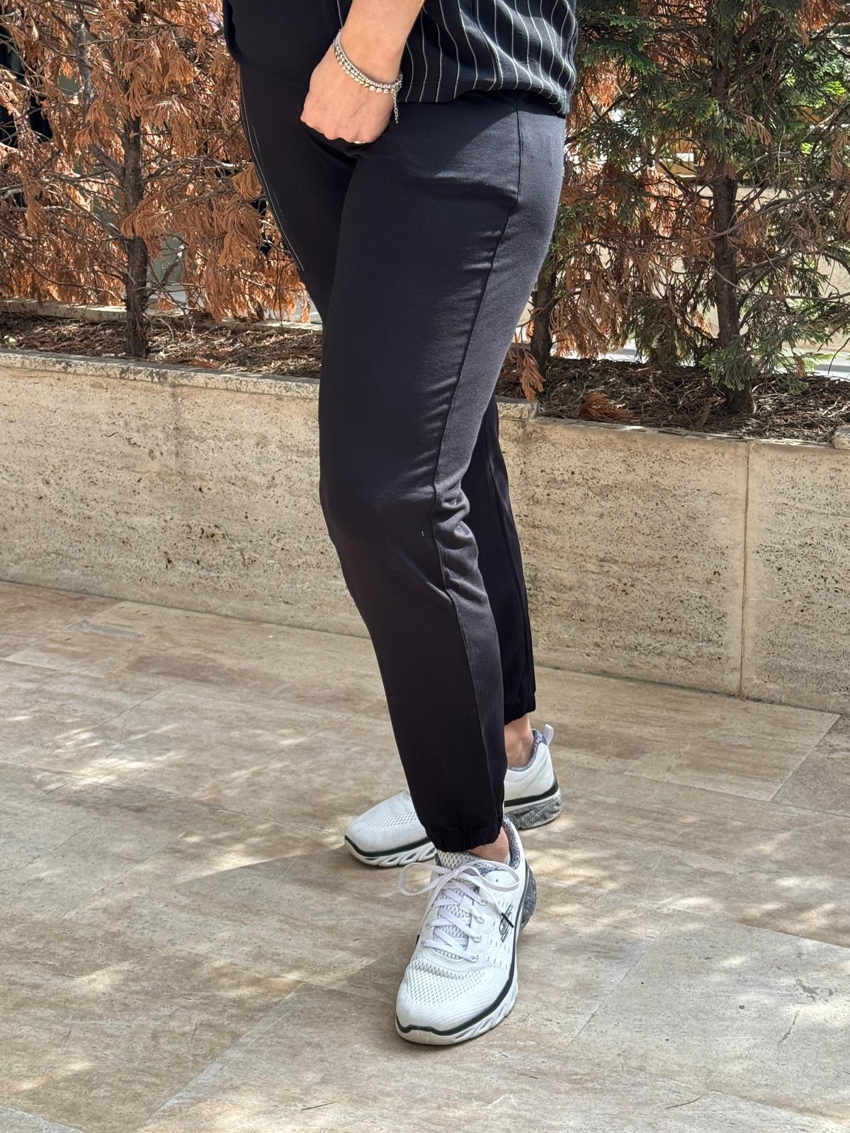 Çizgili Garnili Pantolon