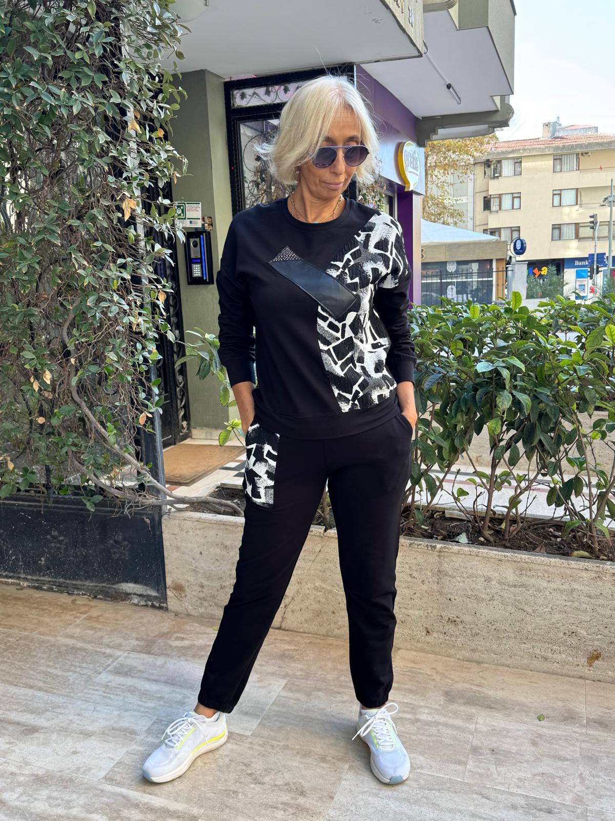 Deri Garnili Sweatshirt