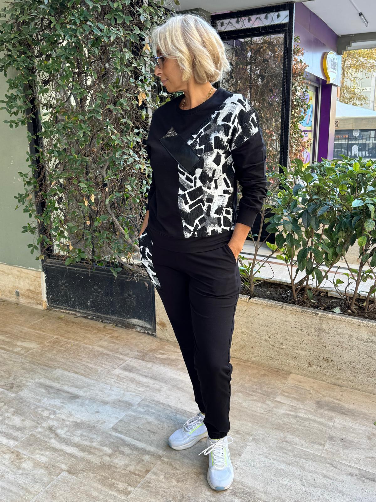 Deri Garnili Sweatshirt