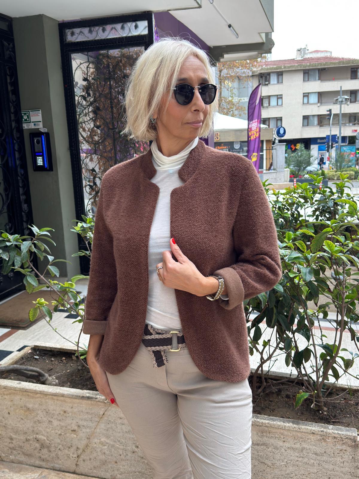 Hakim Yaka Yün Ceket