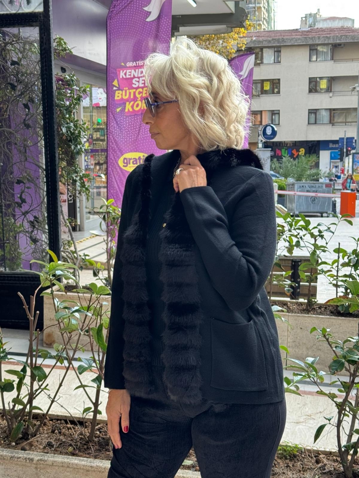 Kürklü Hırka