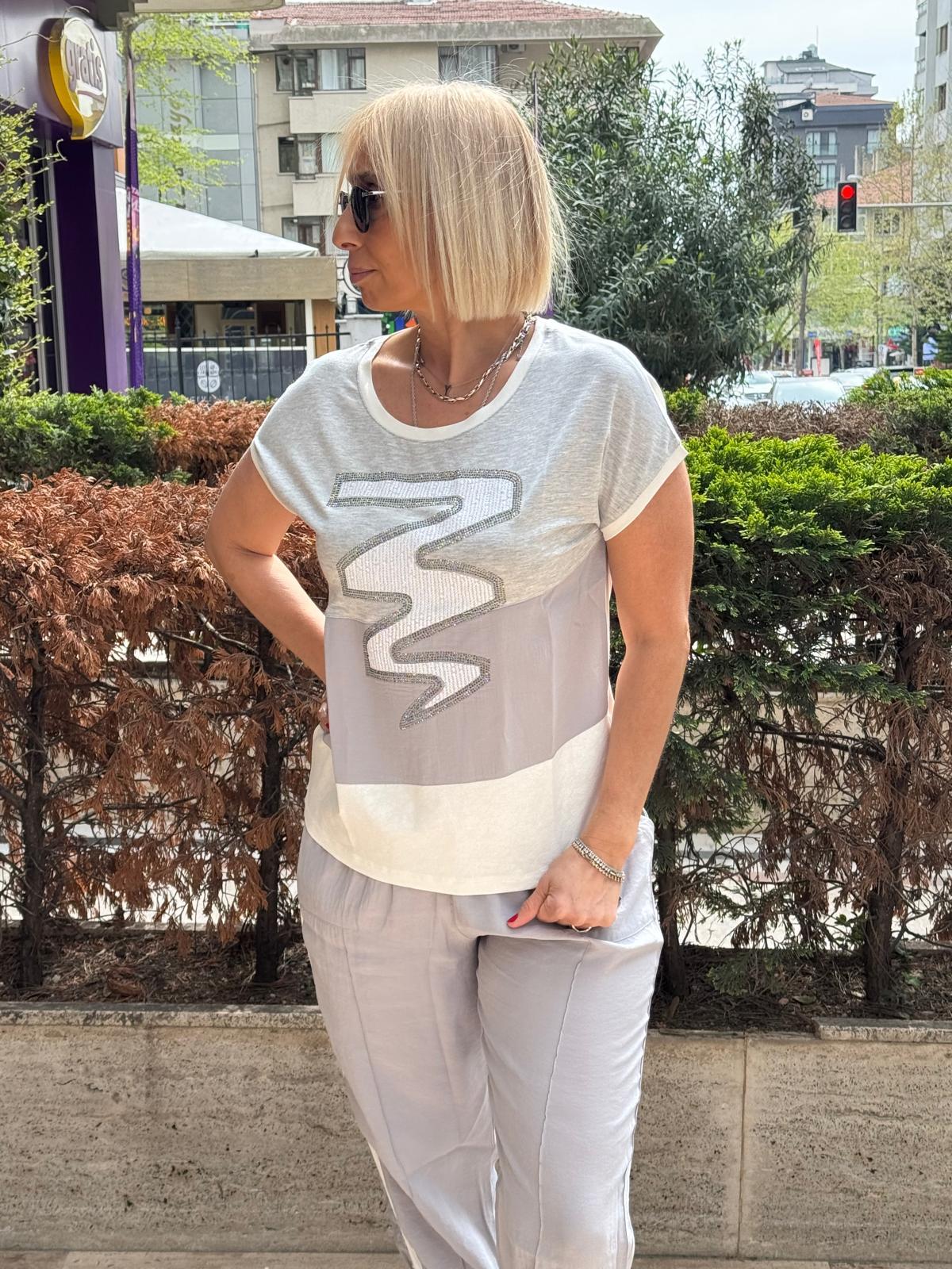 Taşlı Tshirt