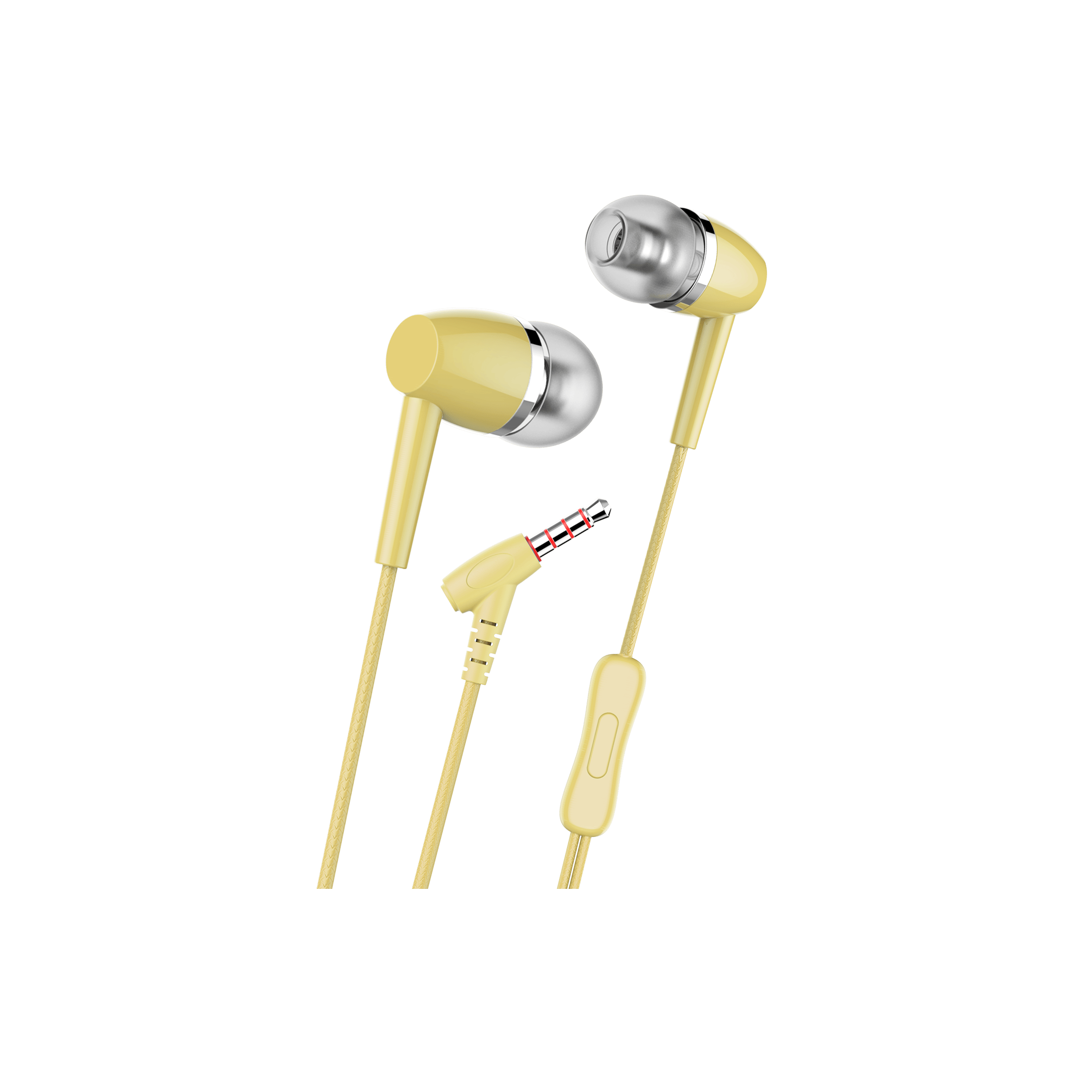  Phixi Basic HS606G Mikrofonlu Kulakiçi Kulaklık Gold