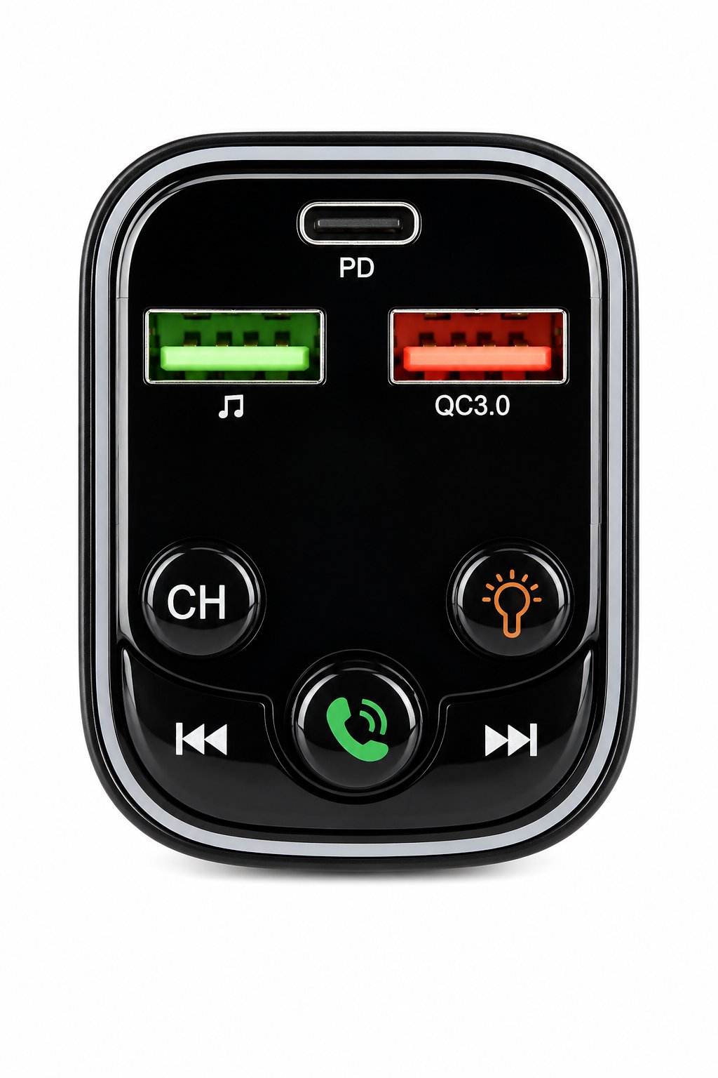 24V Akıllı Bluetooth FM Modülatör | QC 3.0 Hızlı Şarj Özellikli (FM06)