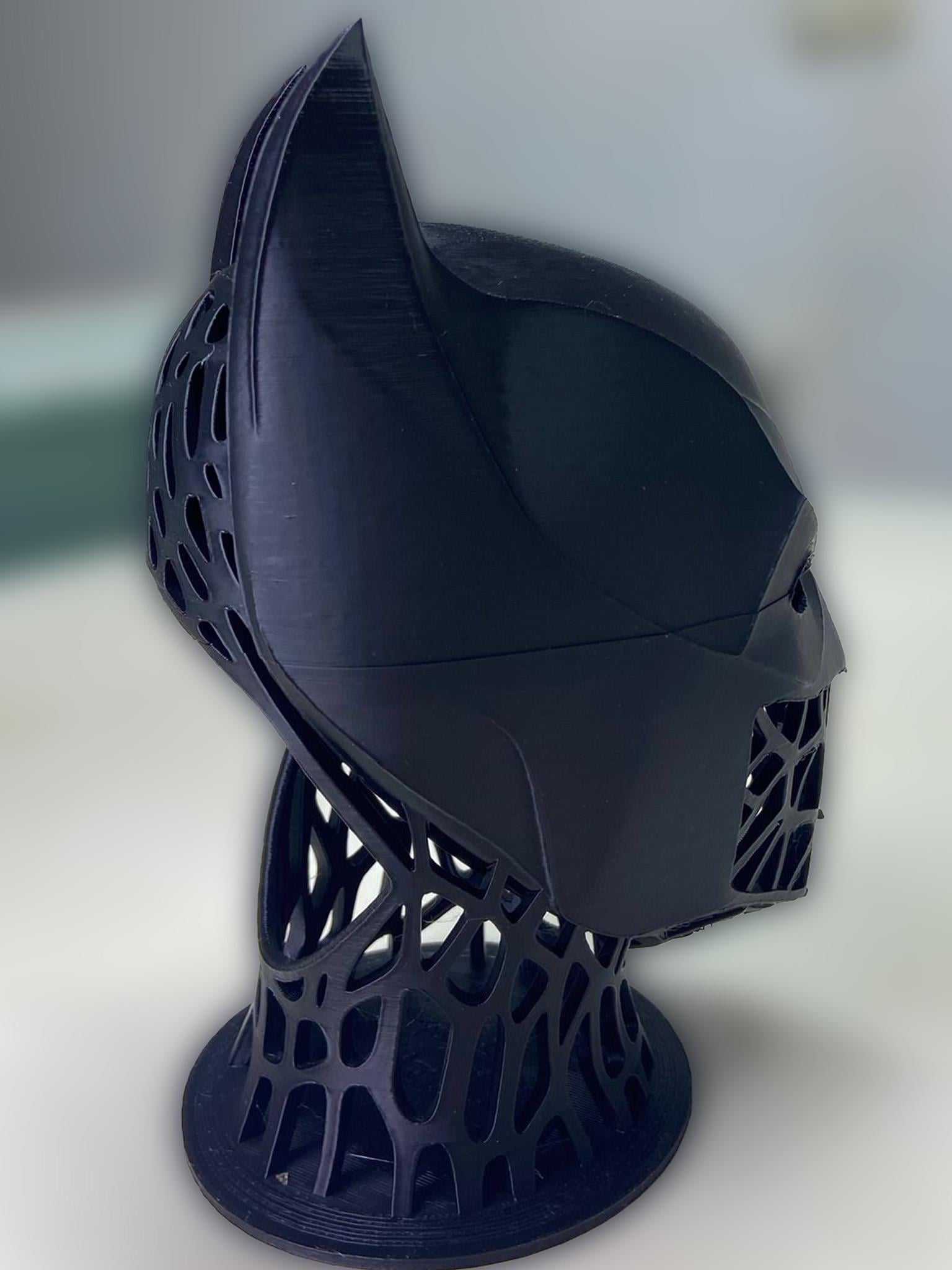 Batman Görünümlü Kafa Üstü Kulaklık Standı