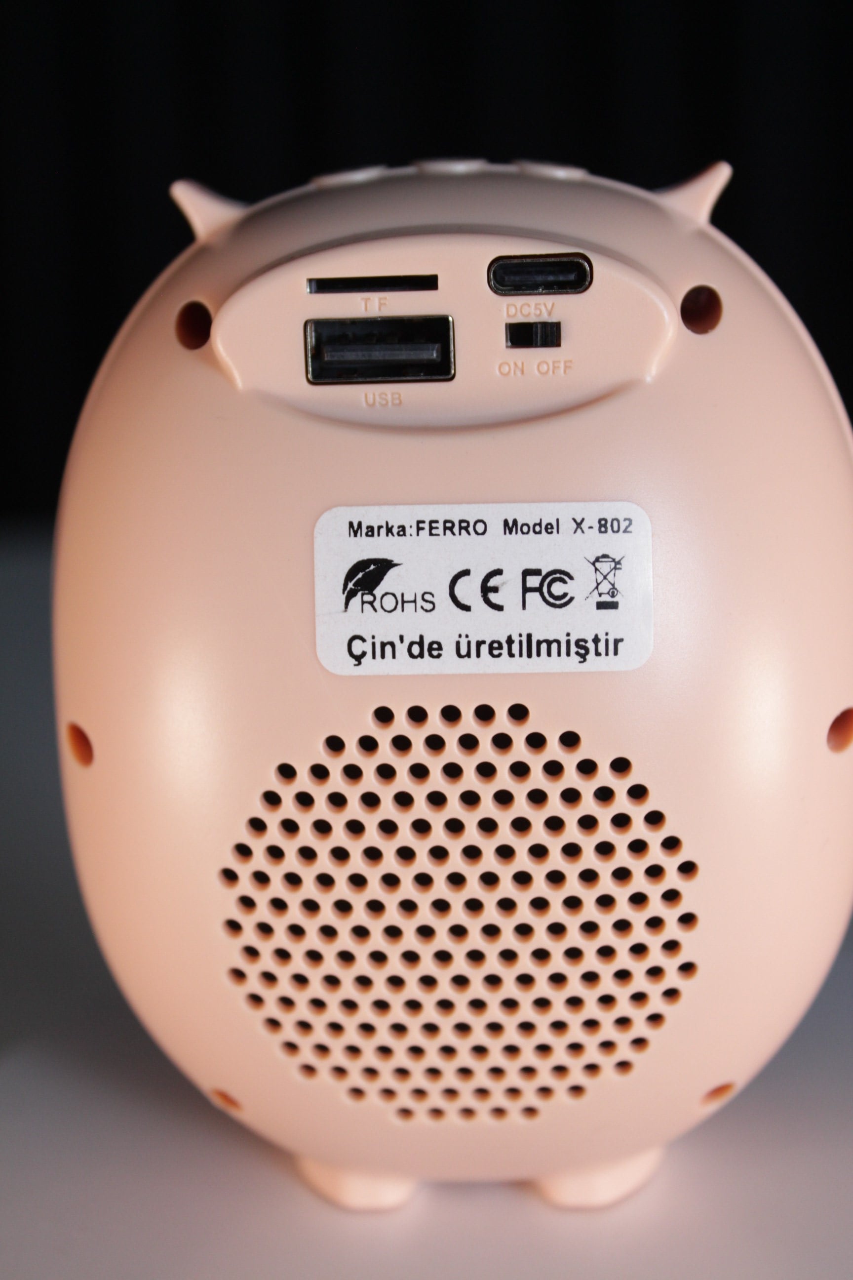 Baykuş Tasarım Bluetooth Mini Hoparlör (X-802)