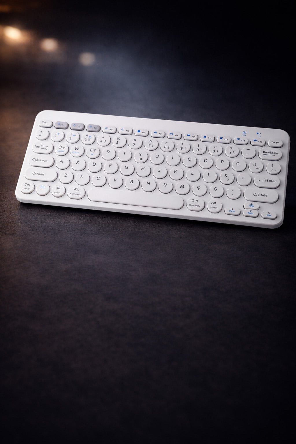 Çift Cihaz Bağlantılı (2.4G + Bluetooth) Kablosuz Klavye Mouse Set – Ultra Hızlı Geçiş, Siyah (KM902)