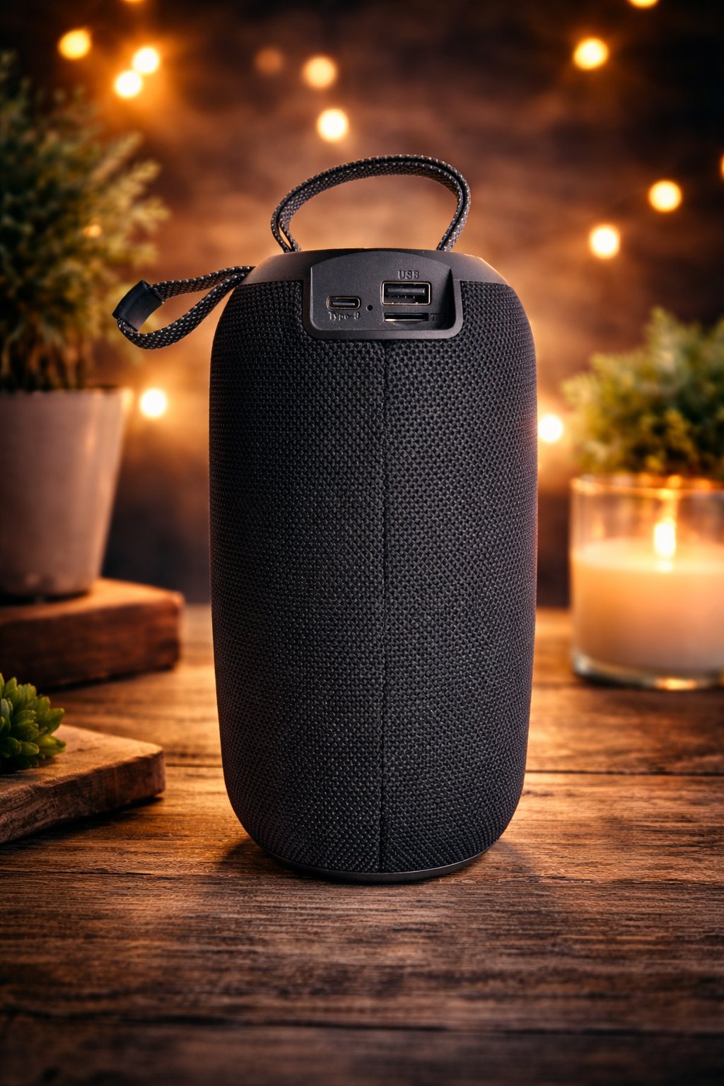 Ferro BS-29 Bluetooth Hoparlör RGB Işıklı 6.5W Taşınabilir Kablosuz Speaker Siyah