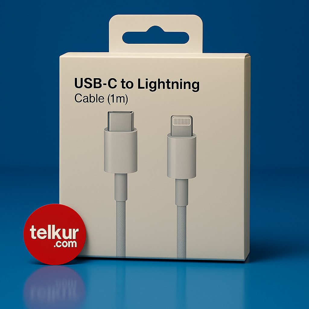 FERRO FC-17 Apple iPhone 14m Pro Maxa Kadar Uyumlu Lightning Hızlı Şarj Kablosu USB C Lightning