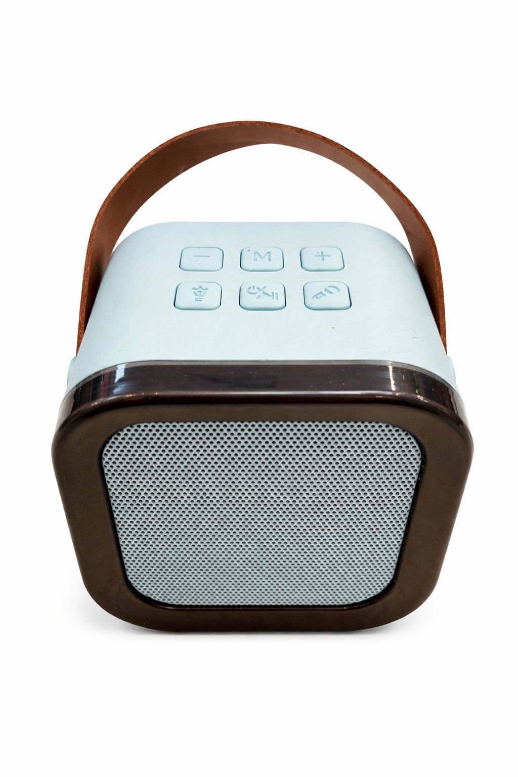 Ferro K12 Mikrofonlu Bluetooth Hoparlör – RGB Işıklı Karaoke Parti Hoparlörü Mavi
