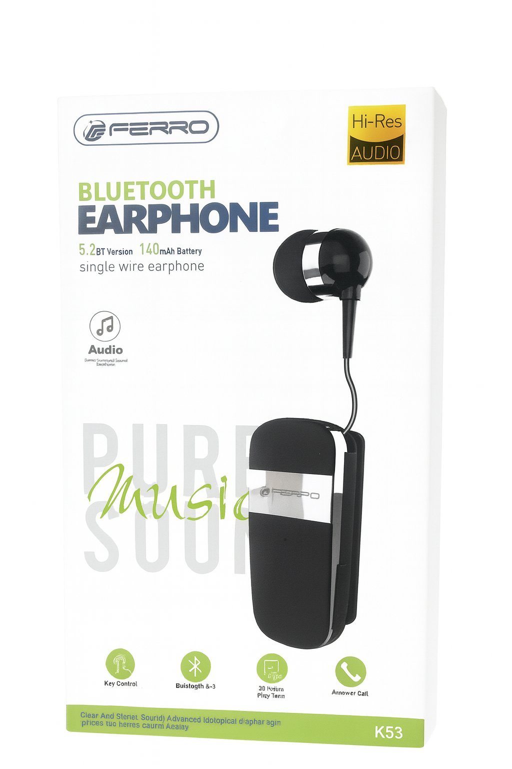 Ferro K53 Bluetooth kulaklık
