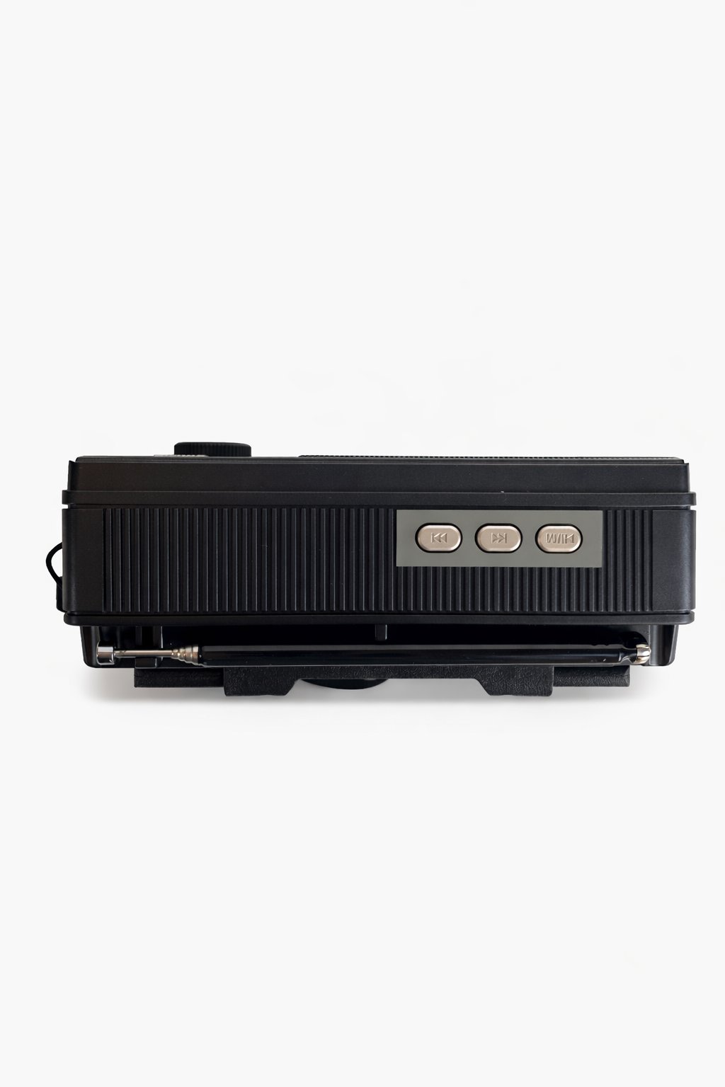 Ferro MD-979S Nostaljik Radyo Görünümlü Güneş Enerjili Bluetooth,Hafıza Kartı,Usb Bellek,Aux Ve Radyo Destekli Hoparlör Siyah