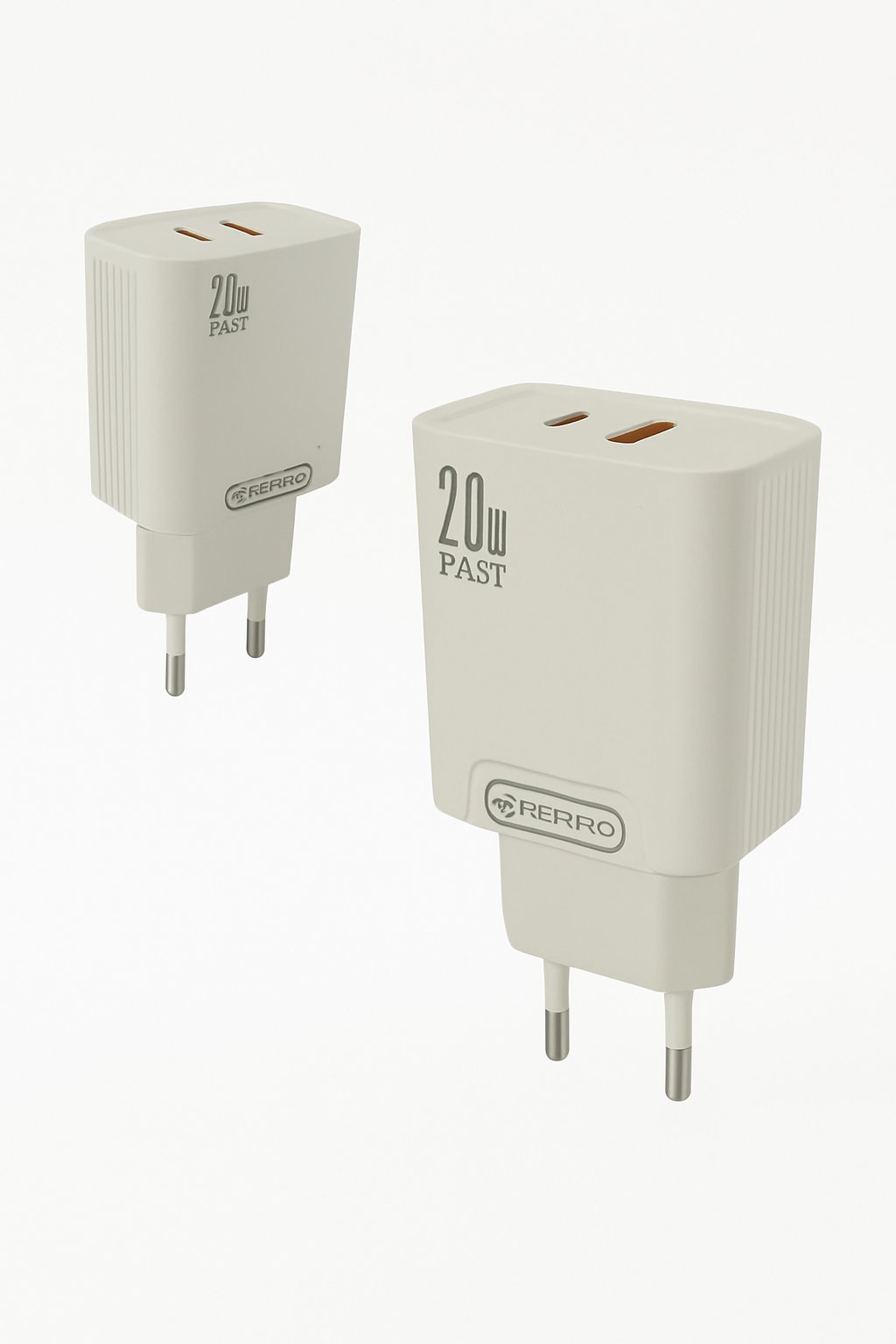 FERRO W17 Qualcom 20W USB & PD Çift Çıkışlı Şarj Adaptörü 3,0A