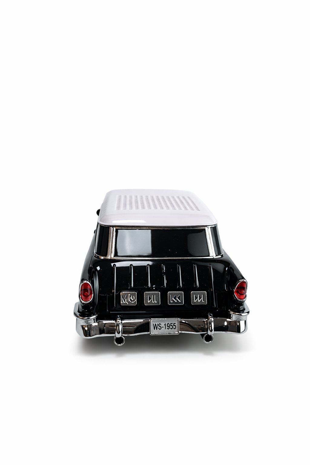 Ferro WS-1955 Nostaljik Araba Görünümlü Bluetooth,Hafıza Kartı,Usb Bellek,Aux Ve Radyo Destekli Hoparlör Siyah