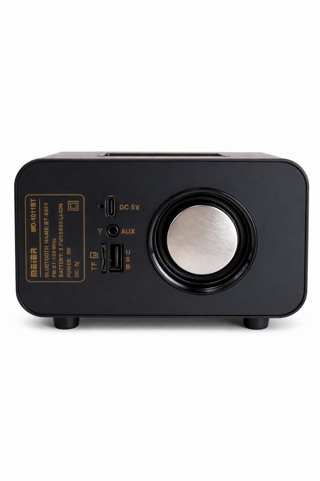 Ferro WS-1958BT Nostaljik Araba Görünümlü LED Işıklı Bluetooth,Hafıza Kartı,Usb Bellek,Aux Ve Radyo Destekli Hoparlör Kapalı Ahşap