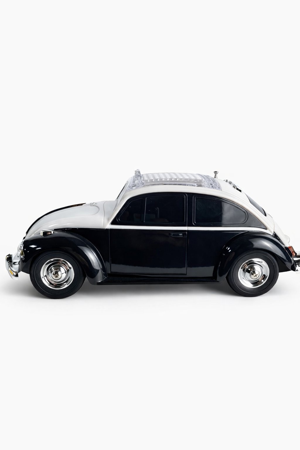 Ferro WS-1958BT Nostaljik Araba Görünümlü LED Işıklı Bluetooth,Hafıza Kartı,Usb Bellek,Aux Ve Radyo Destekli Hoparlör Siyah