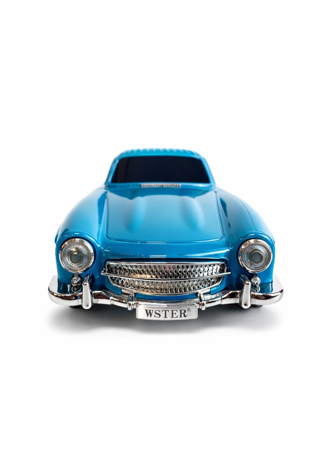 Ferro WS-300SL Nostaljik Araba Görünümlü Bluetooth,Hafıza Kartı,Usb Bellek,Aux Ve Radyo Destekli Hoparlör Turkuaz