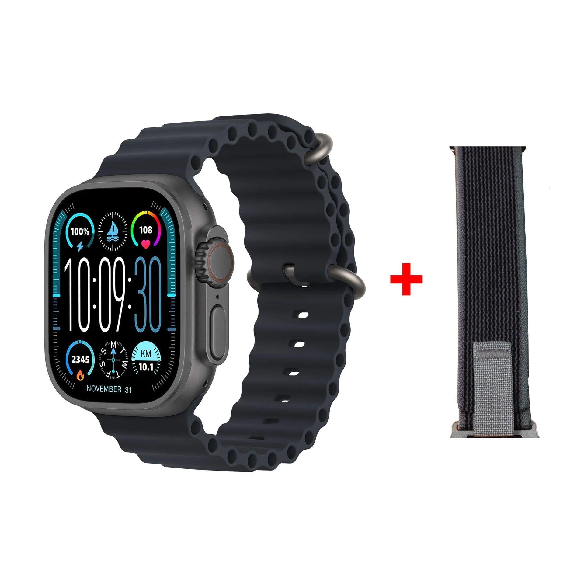 HK10 ULTRA  3 MAX Akıllı Saat - Nabız Ölçer, Spor Modları, Bildirim, Uzun Batarya