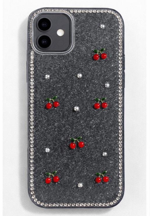 İPhone 11 Uyumlu Simli Desenli Kılıf