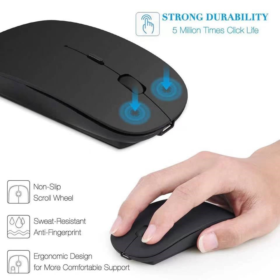 Kablosuz Sessiz Mouse – Ergonomik Wireless Mouse