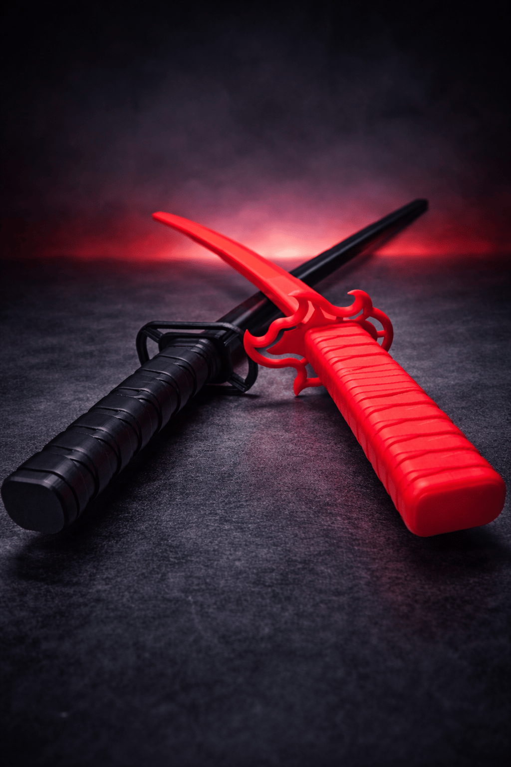 Katlanabilir 3D Kılıç Oyuncak Katana Açılır Katlanır 3D Katana