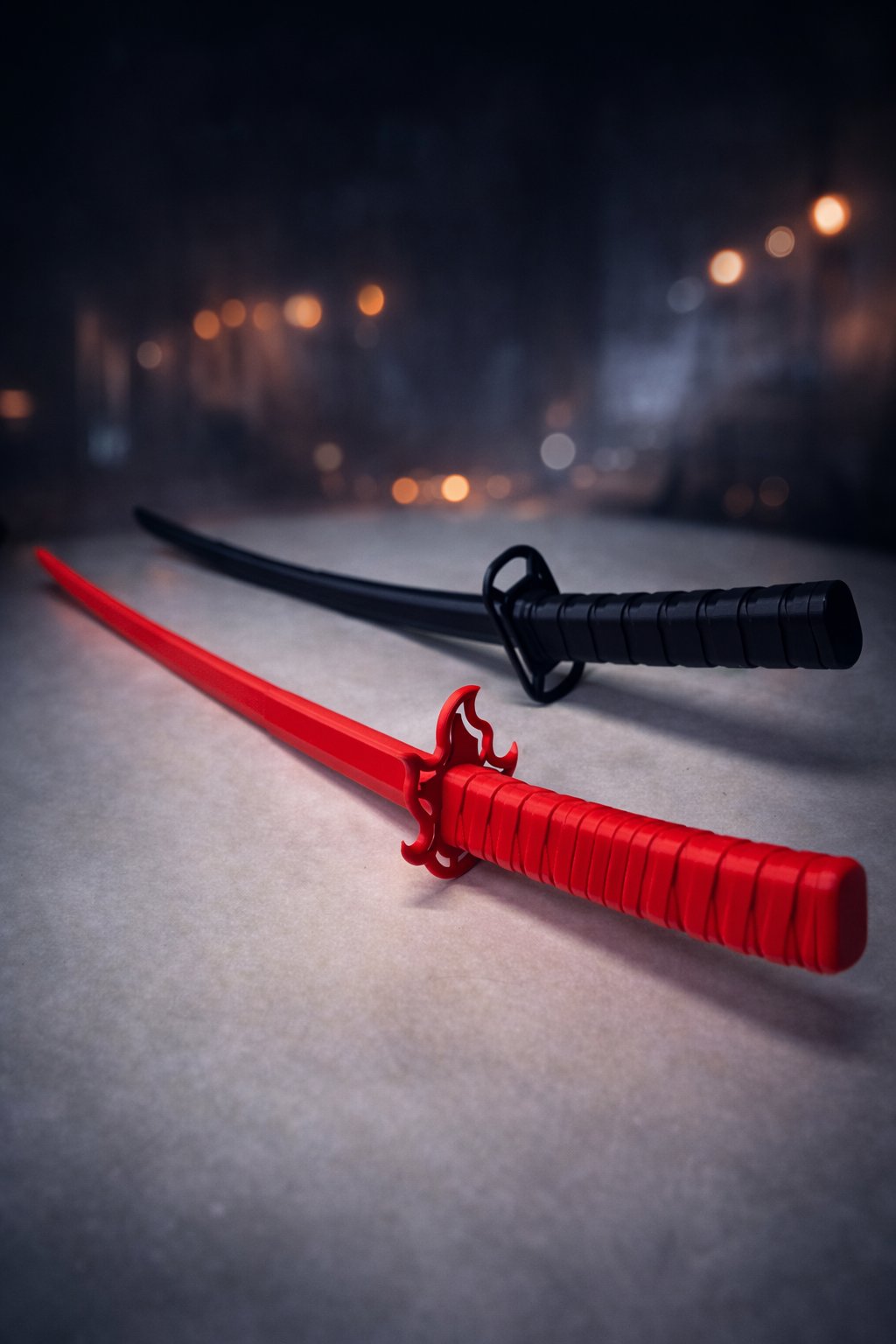 Katlanabilir 3D Kılıç Oyuncak Katana Açılır Katlanır 3D Katana
