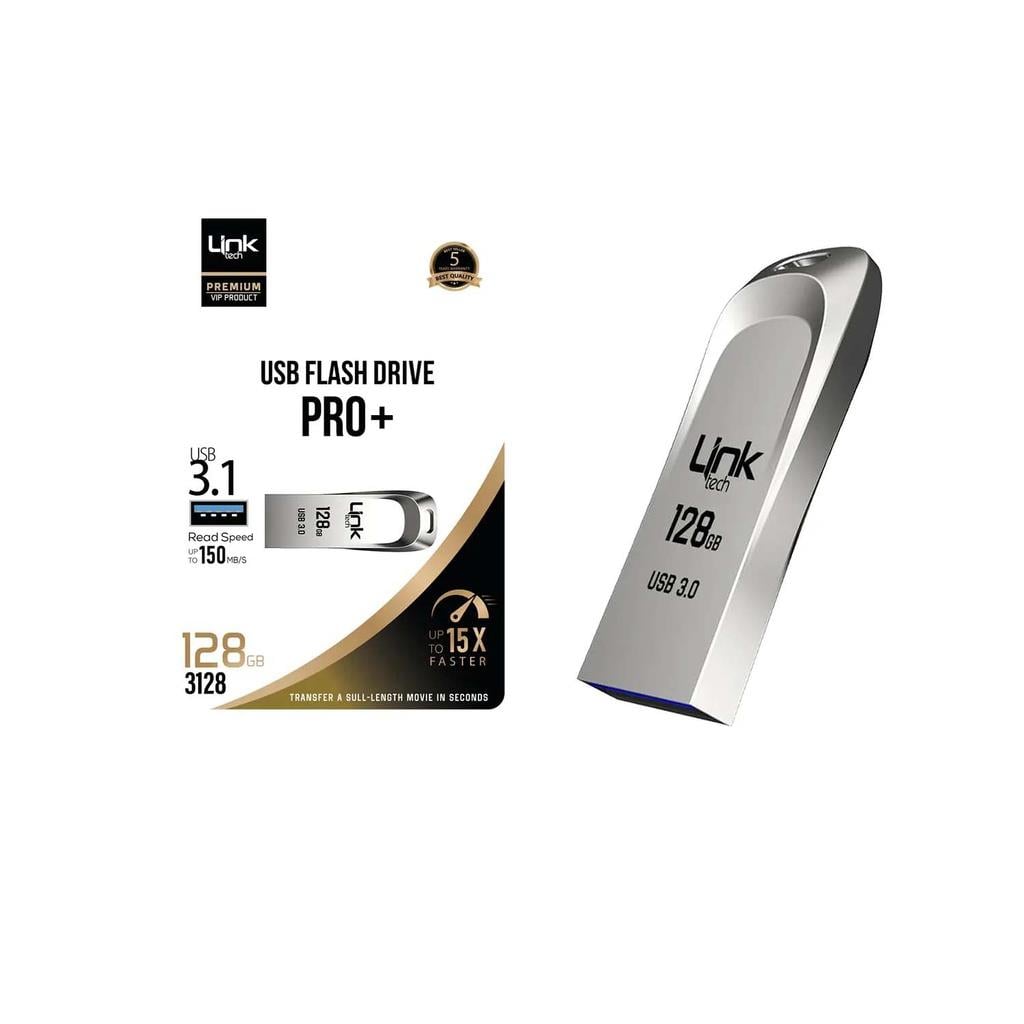Link Tech 3128 Premium Pro Plus 150mb/s 128GB USB3.1 Flash Bellek
